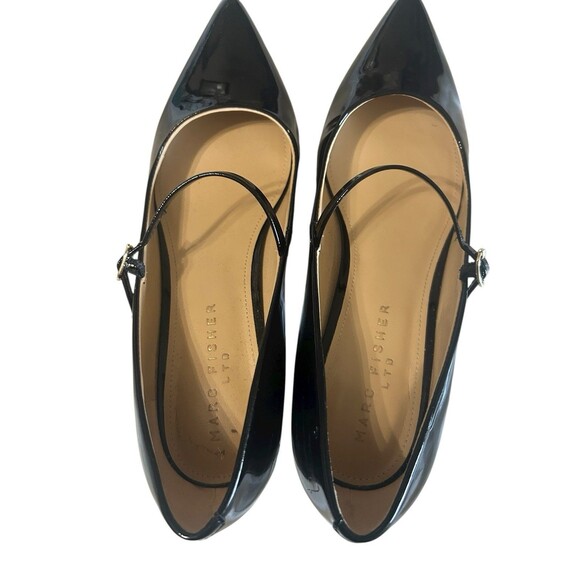 Marc Fisher Black Patent Leather Heels - Picture 6 of 14